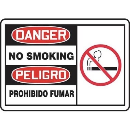 Accuform SPANISH BILINGUAL OSHA DANGER SBMSMK003MXP SBMSMK003MXP